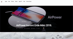 Desktop Screenshot of apfelblog.ch